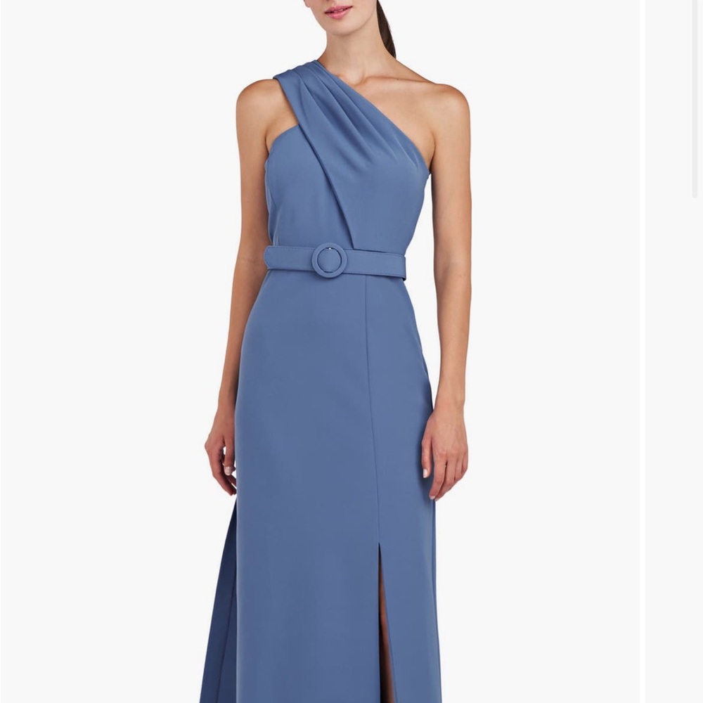 Kay Unger Blue Dress